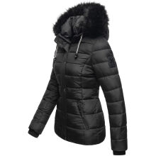 Navahoo Zuckerbiene ladies hooded quilted jacket - Black-Gr.XS