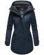 Navahoo Avrille ladies parka winter jacket with hood - Navy-Gr.XS