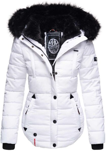 Marikoo Ladies Winterjacket Lotusblüte White Size XS - Size 34