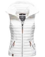Navahoo Shadaa lightweight ladies quilted vest - White-Gr.XS