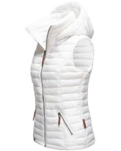 Navahoo Shadaa lightweight ladies quilted vest - White-Gr.XS