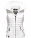 Navahoo Shadaa lightweight ladies quilted vest - White-Gr.XS