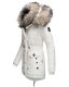 Navahoo Sweety Damen 2in1 Parka Winterjacke warmhaltend Weiss Größe XS - Gr. 34