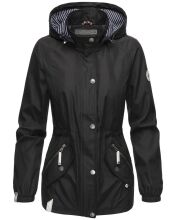 Marikoo Kussmäulchen Übergangsjacke Sommerjacke Schwarz-Gr.XS