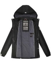 Marikoo Kussmäulchen Übergangsjacke Sommerjacke Schwarz-Gr.XS