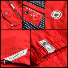 Marikoo Kussmäulchen Übergangsjacke Sommerjacke Schwarz-Gr.XS