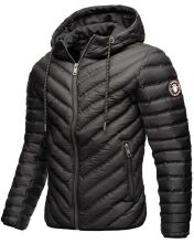 Navahoo Fey-Tun Herren Steppjacke Schwarz-Gr.L