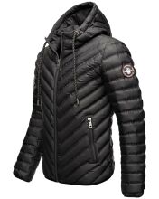 Navahoo Fey-Tun Herren Steppjacke Schwarz-Gr.L