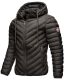 Navahoo Fey-Tun Mens Quilted Jacket B837 Anthracite Size S - Size S