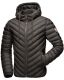 Navahoo Fey-Tun Mens Quilted Jacket B837 Anthracite Size S - Size S