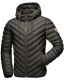 Navahoo Fey-Tun Mens Quilted Jacket B837 Anthracite Size XL - Size XL