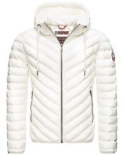 Navahoo Fey-Tun Herren Steppjacke Offwhite-Gr.S