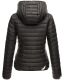Navahoo ich bin hübsch Damen Jacke Steppjacke Übergangsjacke Schwarz-Gr.XS