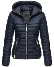 Navahoo ich bin hübsch Damen Jacke Steppjacke Übergangsjacke Navy-Gr.XS