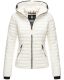 Navahoo Kimuk Damen Übergangs Steppjacke Weiss - Offwhite Größe XS - Gr. 34