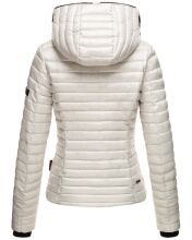 Navahoo Ladies Jacket Quilted Jacket Transition Jacket Quilted Kimuk NEW B348 Silver - Silver Size XS - Size 34
