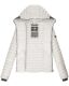 Navahoo Ladies Jacket Quilted Jacket Transition Jacket Quilted Kimuk NEW B348 Silver - Silver Size XS - Size 34