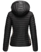 Marikoo Löwenbaby Damen Steppjacke Schoko Schwarz-Gr.S