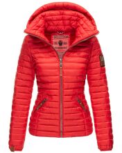 Marikoo Löwenbaby ladies quilted jacket - Red-Gr.XS