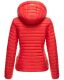 Marikoo Löwenbaby ladies quilted jacket - Red-Gr.XS