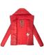 Marikoo Löwenbaby ladies quilted jacket - Red-Gr.XS