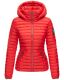 Marikoo Löwenbaby Damen Steppjacke Schoko Rot-Gr.M