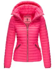 Marikoo Löwenbaby Damen Steppjacke Schoko Pink-Gr.XS
