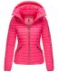Marikoo Löwenbaby Damen Steppjacke Schoko Pink-Gr.M