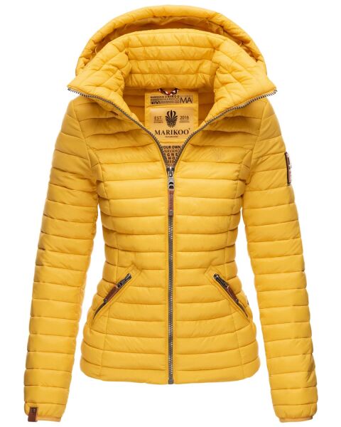 Marikoo Löwenbaby ladies quilted jacket - Yellow-Gr.XS