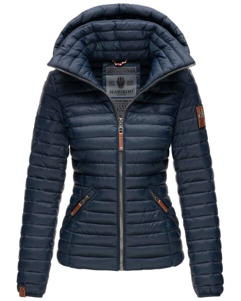 Marikoo Löwenbaby Damen Steppjacke Schoko Navy-Gr.XS