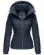 Marikoo Löwenbaby Damen Steppjacke Schoko Navy-Gr.M