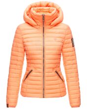 Marikoo Löwenbaby Damen Steppjacke Hell-Orange-Gr.XS