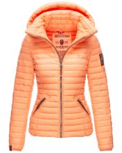 Marikoo Löwenbaby Damen Steppjacke Hell-Orange-Gr.M