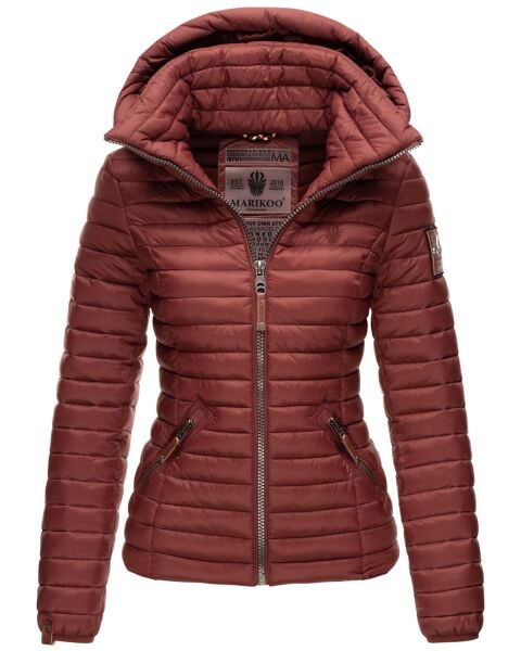 Marikoo Löwenbaby Damen Steppjacke Bordeaux-Gr.M