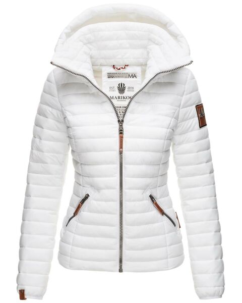 Marikoo Löwenbaby ladies quilted jacket - White-Gr.XS