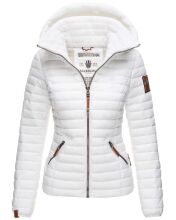Marikoo Löwenbaby ladies quilted jacket - White-Gr.XS