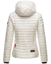 Marikoo Samtpfote leichte Damen Steppjacke Silber Größe XS - Gr. 34