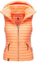 Navahoo Shadaa lightweight ladies quilted vest - Bright-Orange-Gr.XS