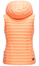 Navahoo Shadaa lightweight ladies quilted vest - Bright-Orange-Gr.XS