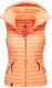 Navahoo Shadaa lightweight ladies quilted vest - Bright-Orange-Gr.XS