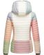 Navahoo Multikulti (multicolor) spring quilted jacket - Pastel-Gr.M