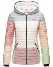 Navahoo Multikulti Mehrfarbige Übergangs Steppjacke B841 Pastell Größe XXL - Gr. 44