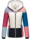 Navahoo Multikulti Mehrfarbige Übergangs Steppjacke B841 Dark 1 Größe L - Gr. 40