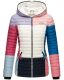 Navahoo Multikulti Mehrfarbige Übergangs Steppjacke B841 Dark 1 Größe XL - Gr. 42