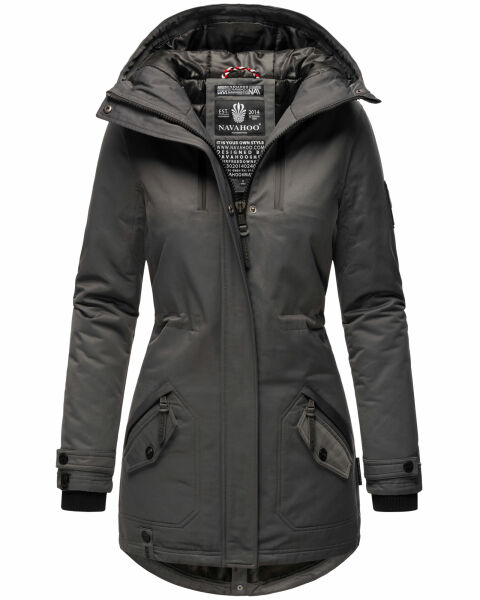 Navahoo Avrille Ladies Winterjacket B834 Anthracite Size XS - Size 34
