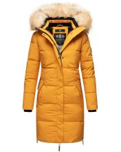 Navahoo Halina Ladies QuiltedCoat B803 Yellow Size S - Size 36