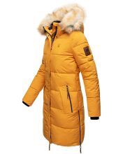 Navahoo Halina Ladies QuiltedCoat B803 Yellow Size S - Size 36