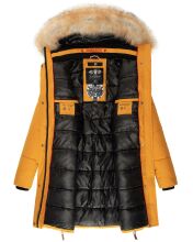 Navahoo Halina Ladies QuiltedCoat B803 Yellow Size S - Size 36
