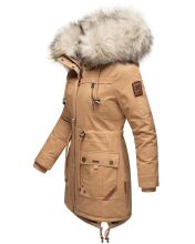 Navahoo Honigfee Ladies Winterjacket B805 Camel Size S - Size 36