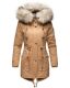 Navahoo Honigfee Ladies Winterjacket B805 Camel Size S - Size 36
